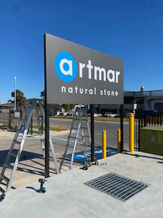 Aluminium Panel Sign