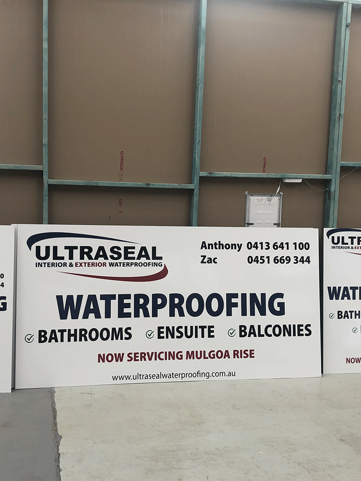 Aluminium Panel Sign